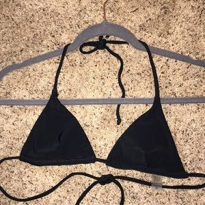 Black bikini top